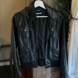 BDG VEGAN LEATHER JACKET